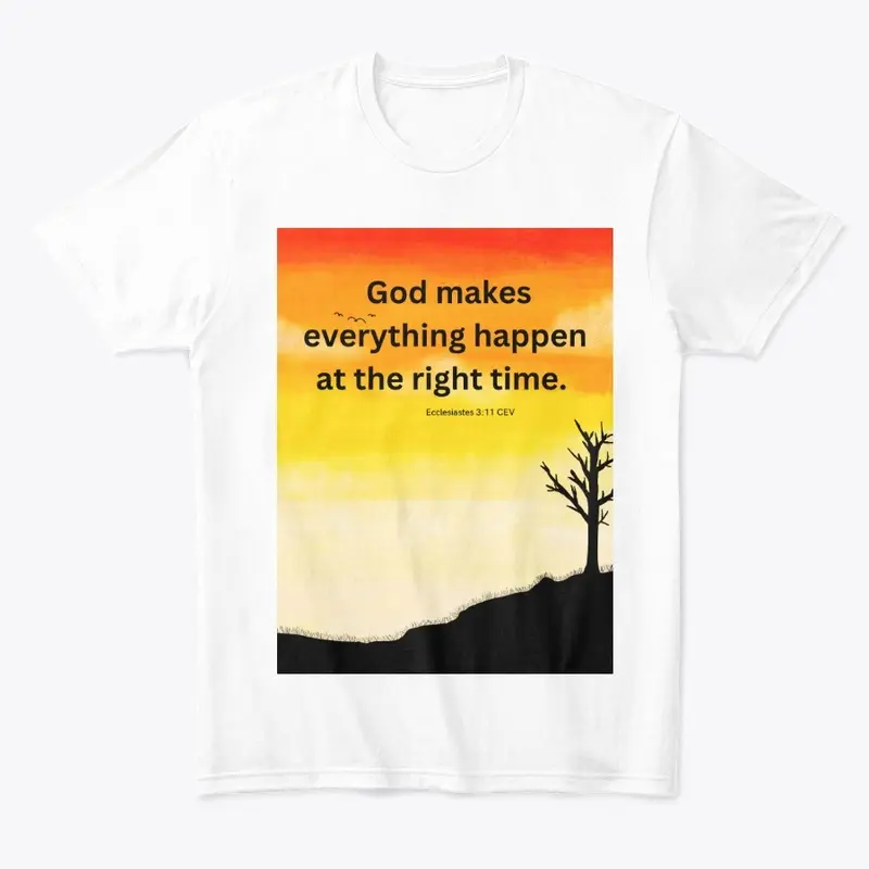 Divine Timing Sunset Tee