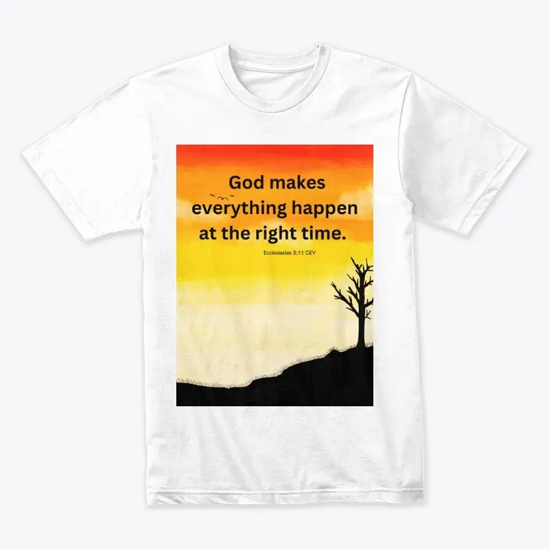 Divine Timing Sunset Tee