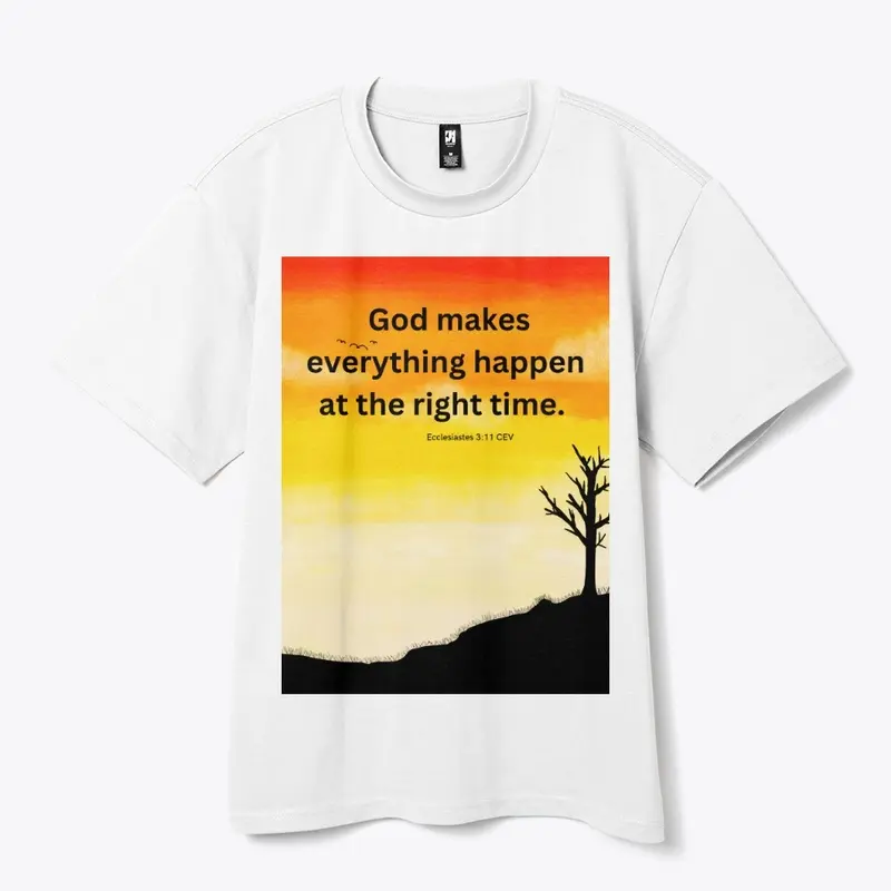 Divine Timing Sunset Tee