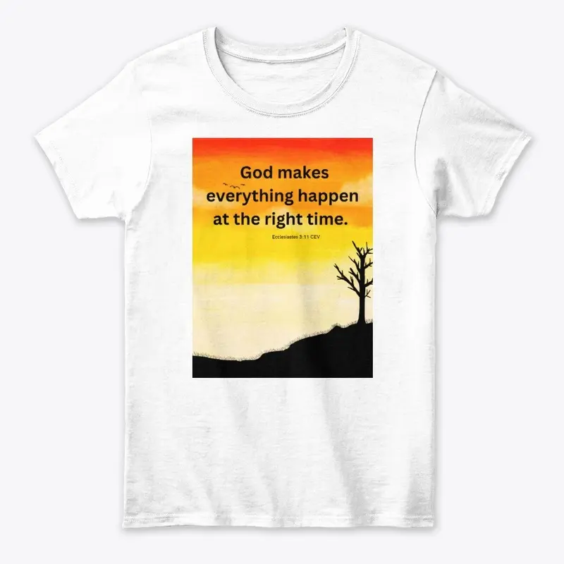 Divine Timing Sunset Tee