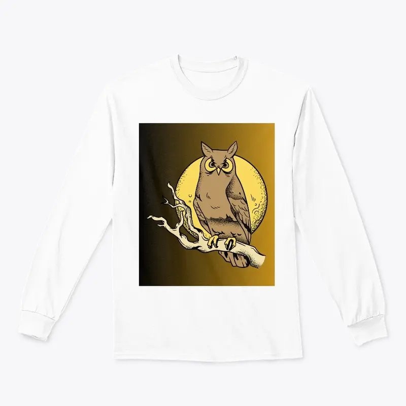 The "Owl Resting on a Limb" t-shirt 