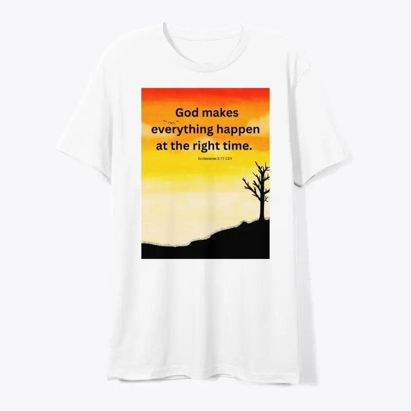 Divine Timing Sunset Tee