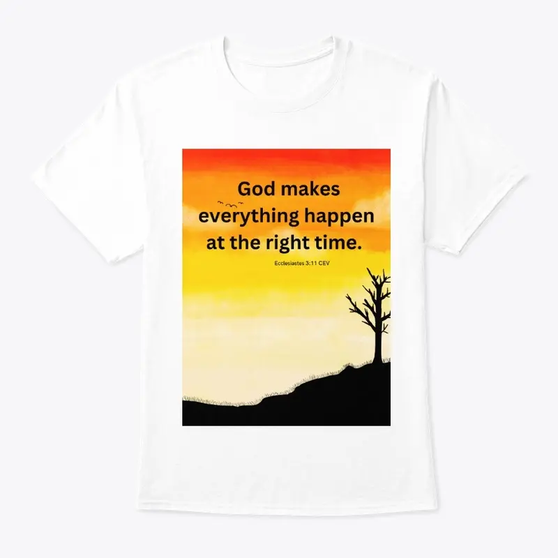 Divine Timing Sunset Tee