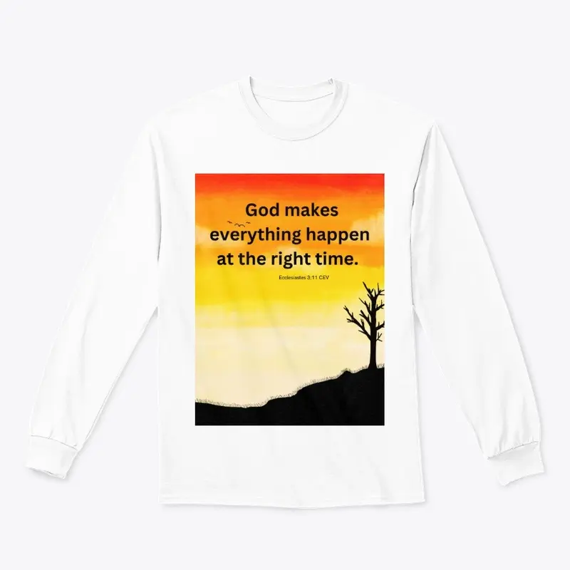 Divine Timing Sunset Tee