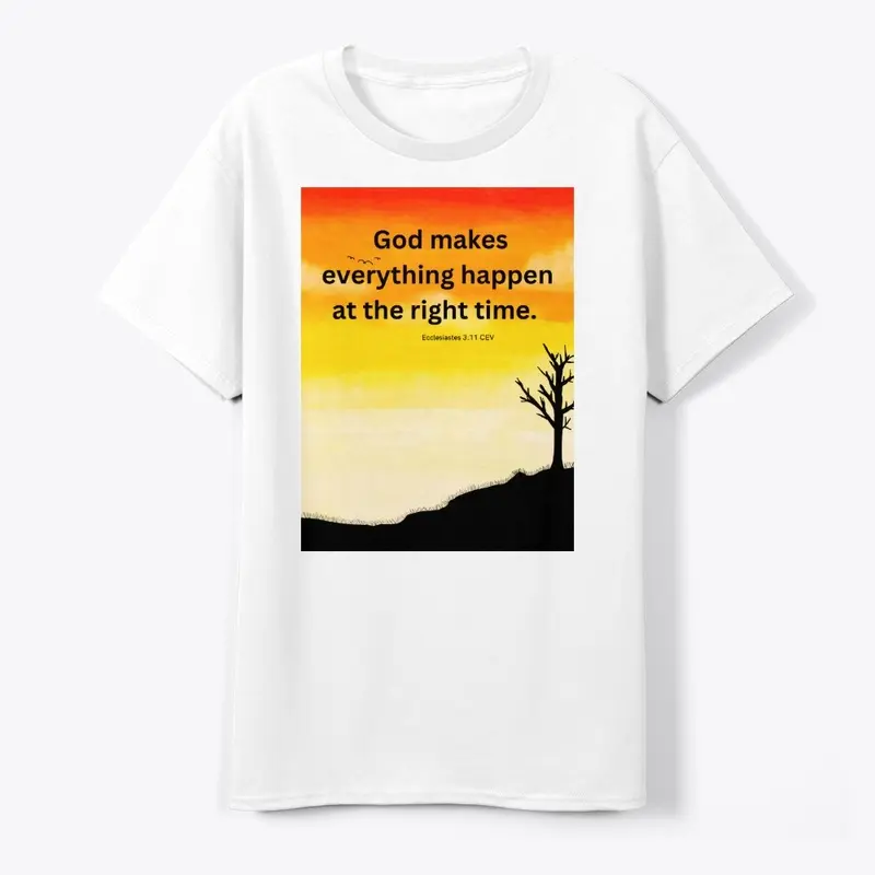 Divine Timing Sunset Tee