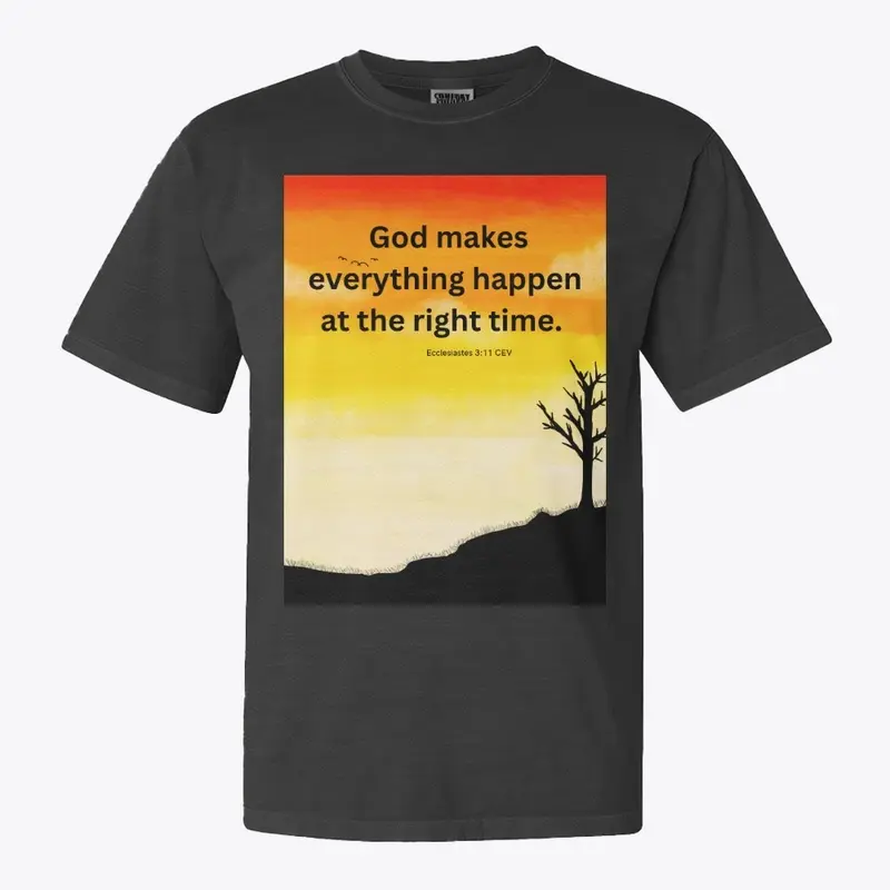 Divine Timing Sunset Tee