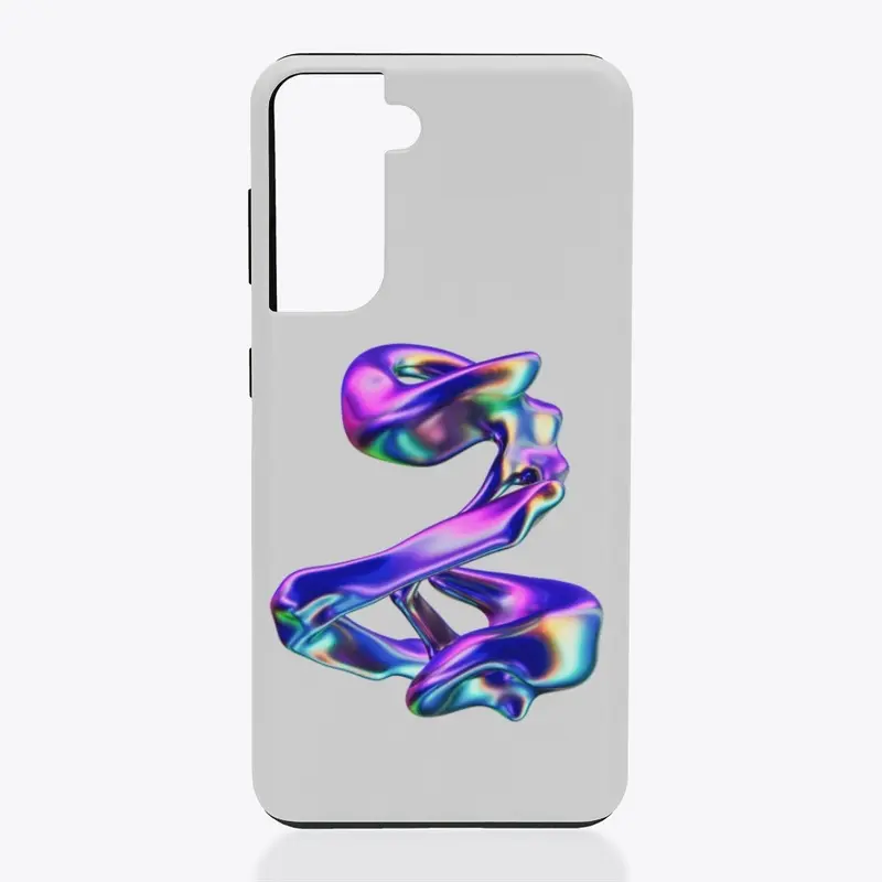 3D Holographic Liquid Phone Case