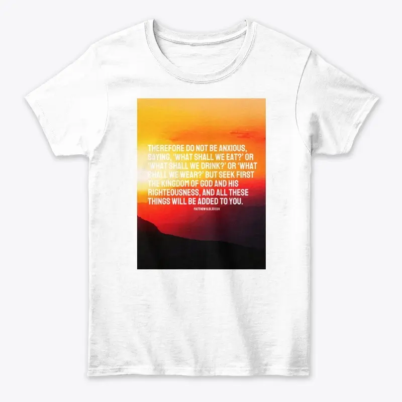 Seek First: Sunset Serenity Tee